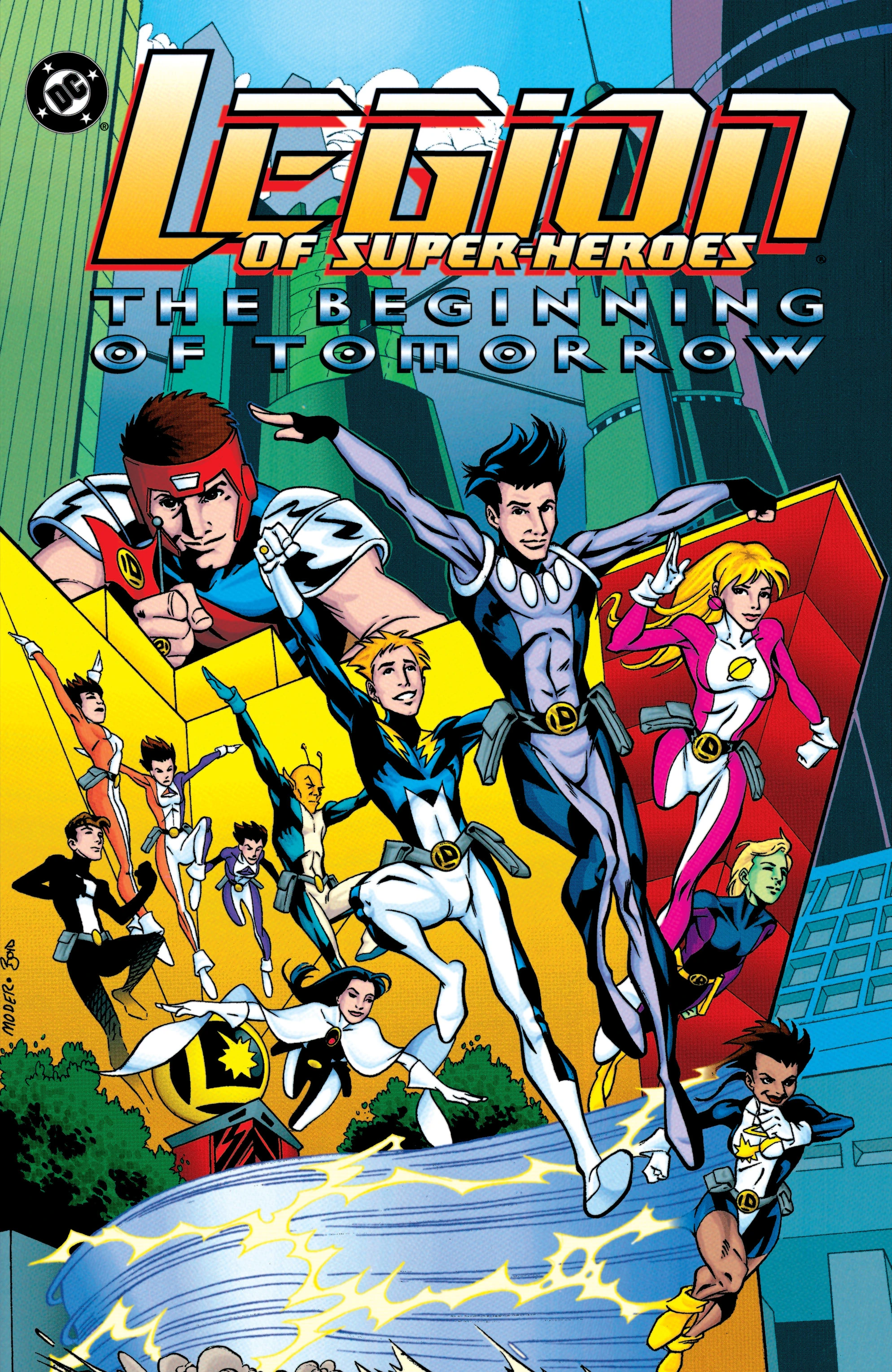Legion of Super-Heroes: The Beginning of Tomorrow (DC, 2018) cover